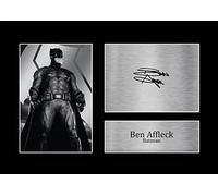 HWC Trading A4 Ben Affleck DCEU Batman Gifts Printed Signed Autograph Picture for Movie Memorabilia Fans - A4