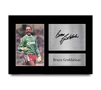 HWC Trading A4 Bruce Grobbelaar Liverpool Gifts Printed Signed Autograph Picture for Fans and Supporters - A4