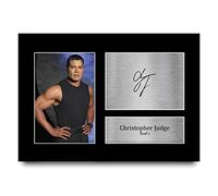 HWC Trading A4 Christopher Judge Stargate SG-1 Gifts Printed Signed Autograph Picture for TV Show Fans