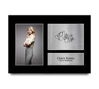 HWC Trading A4 Claire Danes Homeland Gifts Printed Signed Autograph Picture for TV Show Fans