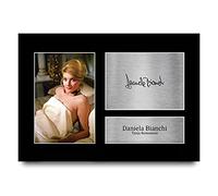 HWC Trading A4 Daniela Bianchi James Bond From Russia with Love Gifts Printed Signed Autograph Picture for Movie Memorabilia Fans