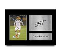 HWC Trading A4 David Beckham LA Galaxy Gifts Printed Signed Autograph Picture for Football Fans and Supporters