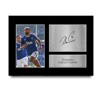 HWC Trading A4 Dominic Calvert-Lewin Everton Gifts Printed Signed Autograph Picture for Fans and Supporters - A4
