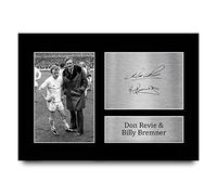 HWC Trading A4 Don Revie Billy Bremner Leeds Utd Gifts Printed Signed Autograph Picture for Fans and Supporters - A4