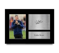 HWC Trading A4 Eddie Howe Magpies Gifts Printed Signed Autograph Picture for Football Fans and Supporters - A4