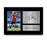 HWC Trading A4 Edinson Cavani Presents Printed Signed Autograph Picture for Fans and Supporters - A4