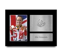 HWC Trading A4 Ellie Simmonds Great Britain Olympics Gifts Printed Signed Autograph Picture for Olympic Memorabilia Fans - A4
