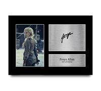 HWC Trading A4 Freya Allan The Witcher Gifts Printed Signed Autograph Picture for TV Show Fans