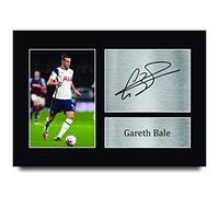 HWC Trading A4 Gareth Bale Spurs Tottenham Hotspur Presents Printed Signed Autograph Picture for Fans and Supporters - A4