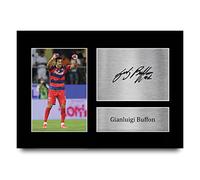 HWC Trading A4 Gianluigi Buffon Parma Gifts Printed Signed Autograph Picture for Football Fans and Supporters