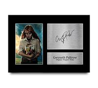 HWC Trading A4 Gwyneth Paltrow Iron Man Pepper Potts Gifts Printed Signed Autograph Picture for Movie Memorabilia Fans - A4