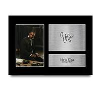HWC Trading A4 Idris Elba The Wire Gifts Printed Signed Autograph Picture for TV Show Fans