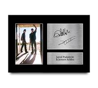 HWC Trading A4 Jared Padalecki & Jensen Ackles Supernatural Gifts Printed Signed Autograph Picture for TV Show Fans