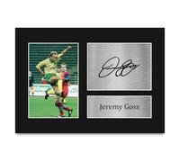 HWC Trading A4 Jeremy Goss Gifts Printed Signed Autograph Picture for Fans and Supporters - A4