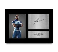 HWC Trading A4 Jessie T. Usher The Boys A-Train Gifts Printed Signed Autograph Picture for TV Show Fans - A4