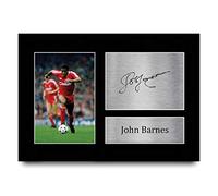 HWC Trading A4 John Barnes Liverpool Gifts Printed Signed Autograph Picture for Fans and Supporters - A4