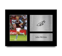 HWC Trading A4 John McGinn Gifts Printed Signed Autograph Picture for Football Fans and Supporters