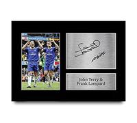 HWC Trading A4 John Terry & Frank Lampard Gifts Printed Signed Autograph Picture for Football Fans and Supporters