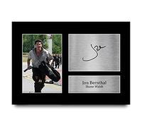 HWC Trading A4 Jon Bernthal The Walking Dead Shane Walsh Gifts Printed Signed Autograph Picture for TV Show Fans