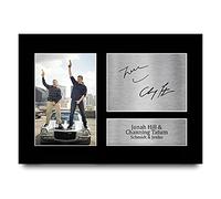 HWC Trading A4 Jonah Hill & Channing Tatum 21 Jump Street Gifts Printed Signed Autograph Picture for Movie Memorabilia Fans