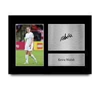 HWC Trading A4 Keira Walsh Womens England Gifts Printed Signed Autograph Picture for Football Fans and Supporters - A4