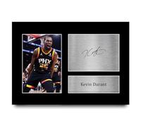 HWC Trading A4 Kevin Durant Phoenix Suns Basketball Gifts Printed Signed Autograph Picture for Basketball Memorabilia Fans - A4