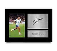 HWC Trading A4 Lauren James England Gifts Printed Signed Autograph Picture for Football Fans and Supporters - A4