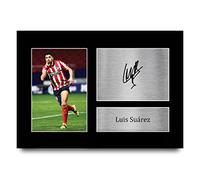 HWC Trading A4 Luis Suarez Atletico Madrid Gifts Printed Signed Autograph Picture for Football Fans and Supporters