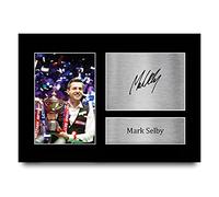 HWC Trading A4 Mark Selby Snooker Gifts Printed Signed Autograph Picture for WST Memorabilia Fans