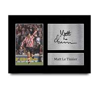 HWC Trading A4 Matt Le Tissier Southampton Gifts Printed Signed Autograph Picture for Fans and Supporters - A4