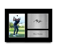 HWC Trading A4 Max Homa Gifts Printed Signed Autograph Picture for Golf Memorabilia Fans - A4