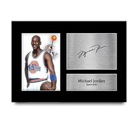 HWC Trading A4 Michael Jordan Space Jam Gifts Printed Signed Autograph Picture for Movie Memorabilia Fans