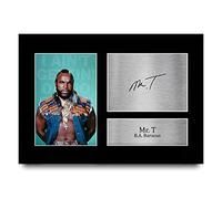 HWC Trading A4 Mr T A-Team BA Baracua Gifts Printed Signed Autograph Picture for TV Show Fans