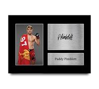 HWC Trading A4 Paddy the Baddy Pimblett UFC Gifts Printed Signed Autograph Picture for UFC Memorabilia Fans