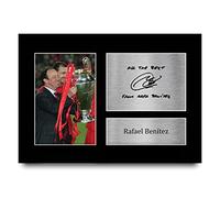 HWC Trading A4 Rafa Benitez Liverpool Gifts Printed Signed Autograph Picture for Football Fans and Supporters