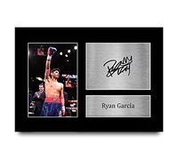 HWC Trading A4 Ryan Garcia Boxing Gifts Printed Signed Autograph Picture for Boxer Memorabilia Fans