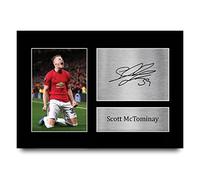 HWC Trading A4 Scott McTominay Presents Printed Signed Autograph Picture for Fans and Supporters - A4