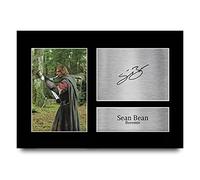 HWC Trading A4 Sean Bean Lord of the Rings Gifts Printed Signed Autograph Picture for Movie Memorabilia Fans
