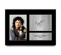 HWC Trading A4 Sigourney Weaver Alien Gifts Printed Signed Autograph Picture for Movie Memorabilia Fans
