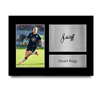 HWC Trading A4 Stuart Hogg Scotland Gifts Printed Signed Autograph Picture for Rugby Union Fans