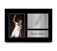 HWC Trading A4 Thomas Muller Germany Gifts Printed Signed Autograph Picture for Fans and Supporters - A4