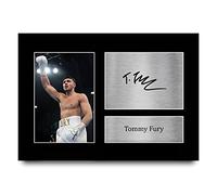 HWC Trading A4 Tommy Fury Boxing Gifts Printed Signed Autograph Picture for Boxer Memorabilia Fans