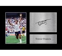 HWC Trading A4 Trevor Francis England Gifts Printed Signed Autograph Picture for Football Fans and Supporters - A4