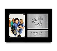 HWC Trading A4 Zach Braff Sarah Chalke & Donald Faison Scrubs JD, Elliot, Turk Gifts Printed Signed Autograph Picture for TV Show Fans
