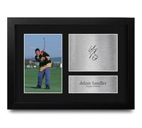 HWC Trading Adam Sandler Happy Gilmore Gifts Printed Signed Autograph Picture for Movie Memorabilia Fans - A4 Framed