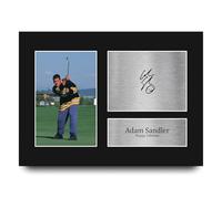 HWC Trading Adam Sandler Happy Gilmore Gifts Printed Signed Autograph Picture for Movie Memorabilia Fans - A4