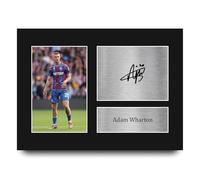 HWC Trading Adam Wharton Crystal Palace Gifts Printed Signed Autograph Picture for Football Fans and Supporters - A4