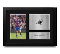 HWC Trading Adam Wharton Crystal Palace Gifts Printed Signed Autograph Picture for Football Fans and Supporters - A4 Framed