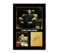 HWC Trading Al Pacino The Godfather Michael Corleone Gifts Printed Signed Autograph Picture for Movie Memorabilia Fans - A4 Print Only (ID-005829)
