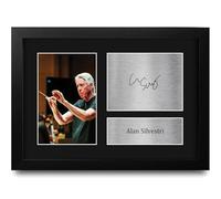 HWC Trading Alan Silvestri Gifts Printed Signed Autograph Picture for Film Composer and Soundtrack Fans - A4 Framed
